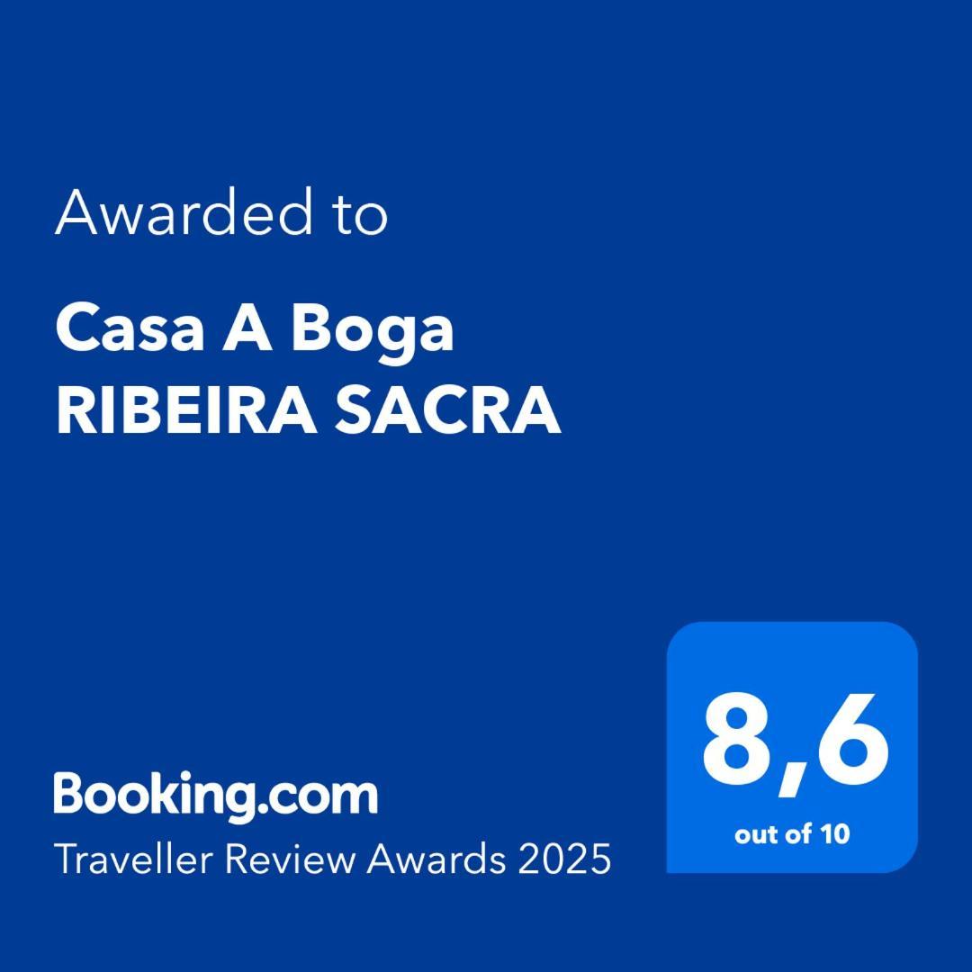 Casa A Boga Ribeira Sacra Villa Abeleda Buitenkant foto